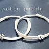 Gambar Gelang tangan n kaki inisial initial alphabet couple pasangan custom - satin hitam dari cicilia Goen Shop Jakarta Barat 7 Tokopedia