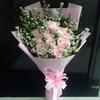 Gambar Buket bunga mawar pink asli kado ulang tahun dari Sun Flowers. Jakarta Barat 1 Tokopedia