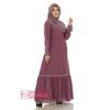 Gambar Ziyah.id l Gamis Asiyah Daily Syari Casual Trendy - Abu-abu, L dari Ziyahid Kota Bandung 4 Tokopedia
