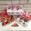 Gambar Bola Natal 6 cm set isi 6 pcs Paket Bola Natal Merah Murah Grosir - Motif E dari MadisonShop Jakarta Barat 6 Tokopedia