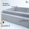 Gambar JCbrella_PET BOWL TEMPAT MKN KUCING ANJING ANTI SEMUT SGL - Putih dari JCbrella Jakarta Utara 5 Tokopedia