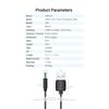 Gambar Vention Kabel Power USB to 3.5mm Jack 5V DC - CEX White, 0.5m dari Vention Authorized Store Jakarta Barat 5 Tokopedia