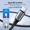 Gambar UGREEN Kabel USB-C to Lightning Nylon Braided (Fast-Charging) - US304 - Hijau, 1 Meter dari UGREEN Authorized Store Jakarta Utara 2 Tokopedia