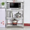Gambar Rak Besi Stainless 4 tingkat portabel Rak serbaguna oven microwave 826 dari unire store Kota Tangerang Selatan 2 Tokopedia