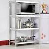 Gambar Rak Besi Stainless 4 tingkat portabel Rak serbaguna oven microwave 826 dari unire store Kota Tangerang Selatan 3 Tokopedia