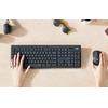 Gambar Logitech MK295 Silent Wirelles Combo Keyboard+Mouse dari Aquarius Official Jakarta Selatan 3 Tokopedia