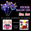 Gambar Sticker Tempel Balon LED/LED Balloon Sticker - Babi biru dari Toko Mitra Abadi Jakarta Barat 2 Tokopedia