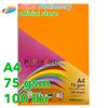 Gambar Kertas HVS A4 Paperfine Isi 100 lbr Warna Cyber Orange dari Prima Stationery Jakarta Utara 1 Tokopedia