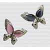 Gambar 190 - Bros Bahu Butterfly / Bros cat eyes /Bros Dada motif Kupu-Kupu - Hitam dari Aneka Aksesoris Impor Jakarta Barat 4 Tokopedia