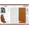 Gambar SPLUS PINTU ABS 80 X 200CM KLASIK D8 KL2 20 PUTIH dari Tirta Bangunan Kota Depok 3 Tokopedia