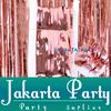 Gambar Tirai Foil Rose Gold / Back Drop Rumbai / Tirai Rumbai / Foil Curtain dari Jakarta Party Jakarta Utara 5 Tokopedia