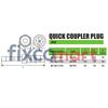 Gambar Tekiro Quick Coupler Plug (PH) 30 PH / Alat Konektor Kompressor - 20 PF dari FIXCOMART Jakarta Utara 3 Tokopedia