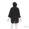 Gambar Atasan Muslim Wanita | Oversized Blouse Hitam | Original dari Tazkia Hijab Store Kota Bandung 5 Tokopedia