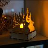Gambar Halloween Decor Pumpkin Coasters with Candle Holder dari RheiLab Jakarta Utara 2 Tokopedia