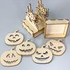 Gambar Halloween Decor Pumpkin Coasters with Candle Holder dari RheiLab Jakarta Utara 4 Tokopedia