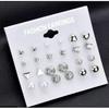 Gambar Anting Pearl Crystal Stud Triangle Bar Earring Set Jewerly - Bisa COD - Gold dari MyNoona Toona Kab. Tangerang 5 Tokopedia