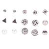 Gambar Anting Pearl Crystal Stud Triangle Bar Earring Set Jewerly - Bisa COD - Gold dari MyNoona Toona Kab. Tangerang 3 Tokopedia