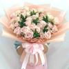 Gambar Buket Bunga Mawar Segar Asli Kado Hadiah 40 tangkai dari Rose by Agronas Jakarta Barat 1 Tokopedia