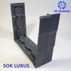 Gambar PERLENGKAPAN / AKSESORIS TALANG PVC KOTAK (CORONG KLEM KNEE DOP SOK) - TUTUP dari SS Steelindo Kab. Bekasi 4 Tokopedia