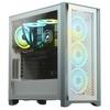 Gambar Corsair 4000D AIRFLOW Tempered Glass Mid Tower Black / White dari silicon ONE Computer Kota Bandung 3 Tokopedia