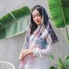 Gambar Scarf Kerudung Kaea Midnight Dandelion Porpoise Grey dari Kaea Scarf Official Kab. Bekasi 1 Tokopedia