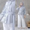 Gambar ATASAN BATIK WANITA JUMBO MODERN MURAH KOMBINASI M L XL XXL - Biru, M dari Batik Em YS Kab. Batang 8 Tokopedia