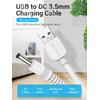 Gambar Vention Kabel Power USB to DC 3.5mm 5V - CEX Black, 1.5 Meter dari Vention Indonesia Jakarta Barat 3 Tokopedia