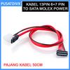 Gambar KABEL 13PIN 6+7 PIN TO SATA MOLEX POWER CONVERTER LAPTOP PC DVD HDD dari pusatdivx Kota Surabaya 1 Tokopedia
