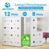 Gambar Lemari Penyimpanan Baju Portabel Bongkar Pasang 8 atau 12 Pintu - 8 kotak dari SUNXIN Jakarta Barat 2 Tokopedia