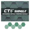 Gambar Atap Bitumen CTI | CT6 Hexagonal Asphalt Shingle Roof dari Pratama Karunia Kab. Sidoarjo 1 Tokopedia