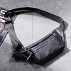 Gambar waistbag pria waterproof import slingbag tas pinggang PREMIUM - Dark black dari toko centre tas Jakarta Utara 1 Tokopedia