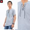 Gambar Okechuku IQBAL Kurta Kaos Polos Casual Kekinian Baju Koko Pria Muslim - Biru dongker, S dari Okechuku Jakarta Barat 10 Tokopedia