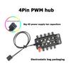 Gambar Splitter PWM Cooling Fan Hub 4pin Power Sata to 10x - SATA dari pusatdivx Kota Surabaya 3 Tokopedia