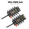 Gambar Splitter PWM Cooling Fan Hub 4pin Power Sata to 10x - SATA dari pusatdivx Kota Surabaya 4 Tokopedia