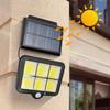 Gambar LAMPU TENAGA SURYA MATAHARI SOLAR CELL COB w/ PIR Motion Sensor Gerak - Model A dari DO OFFICIAL STORE Kota Bekasi 1 Tokopedia