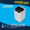 Gambar HISENSE MESIN CUCI 9 KG WTAS901G | PROMO GRATIS ONGKIR dari AIO Store. Kota Cirebon 2 Tokopedia