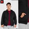 Gambar Okechuku Jul's BIG SIZE Hoodie Jacket Pocket / Jaket Topi Jumbo Unisex - Hitam dari Okechuku Jakarta Barat 1 Tokopedia