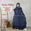 Gambar Gamis Anak 7-9 Tahun Motif Polka Cantik Gamis Anak 9 tahun NADIA KIDS - navy dari TOF Bandung Kota Bandung 1 Tokopedia