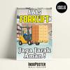 Jual Poster Safety K3 Warehouse Awas Forklift Jaga Jarak Aman A2 Jual Poster Safety K3 Warehouse Awas Forklift Jaga Jarak Aman A2