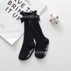 Gambar Kaos kaki panjang selutut dengan aksen pita, cocok untuk anak perempua - pita Pink dari tokomixnmax Jakarta Barat 2 Tokopedia