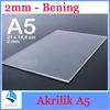 Gambar Akrilik A5 Lembaran 2mm Acrylic 2 mm Bening Transparan Marga Cipta dari RAFTECH Kota Bandung 1 Tokopedia