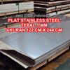 Gambar Plat Stainless Steel TIPE 304 2B DOP tebal : 1 mm ukuran Triplek dari TokoLisati Kota Bekasi 2 Tokopedia