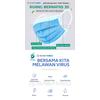 Gambar Hygine Plus 3-ply Mask by SABAMed - Biru Muda dari Rajaindotools Jakarta Utara 5 Tokopedia