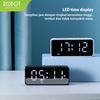 Gambar Robot RB150 LED Alarm Clock Bluetooth Speaker Portable with FM Radio - Hitam dari Bestdeal Accessories Jakarta Pusat 4 Tokopedia