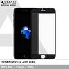 Gambar Tempered Glass Full iPhone 7 / 7s (4.7") | Anti Gores Kaca - Hitam - Hitam dari Asman official Kota Bekasi 1 Tokopedia