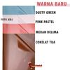 Gambar 5 lembar Plain soft pastel Flower wrap/kertas bunga/cellophane - FWV - Navy dari Floristsupply Jakarta Barat 5 Tokopedia