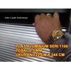 Gambar Plat Aluminium SERI 1100 tebal 0,5 mm UKURAN tripleks dari TokoLisati Kota Bekasi 2 Tokopedia