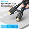 Gambar Vention Kabel HDMI 2.1 Male to Male Braided 8K 4K High Speed HDR - 0.5 Meter dari Vention Indonesia Jakarta Barat 3 Tokopedia