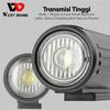 Gambar West Biking Lampu Depan Sepeda LED USB Rechargeble 350LM Waterproof dari West Biking Indonesia Jakarta Utara 3 Tokopedia