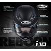 Gambar HJC i10 Matt Black Snell + DOT + SNI dari Juragan Helm ID Jakarta Barat 3 Tokopedia